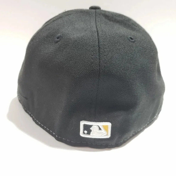 59Fifty/New Era 7 3/8  Mens Black New York Yankees Hat - Picture 2 of 6
